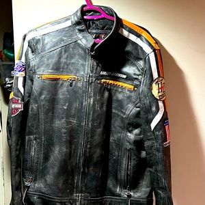 Woman’s Harley Davidson leather jacket